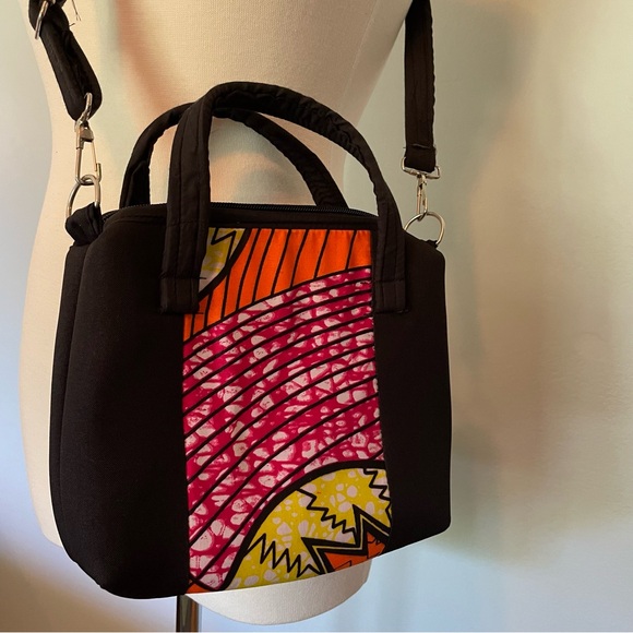 African Fair Trade Multicolored Beautiful Bag - Picture 6 of 8